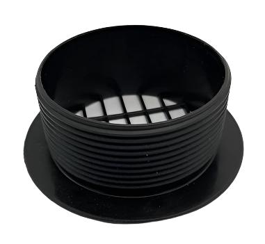 Black Floor Vent 62 mm - BLVENT - Caratech