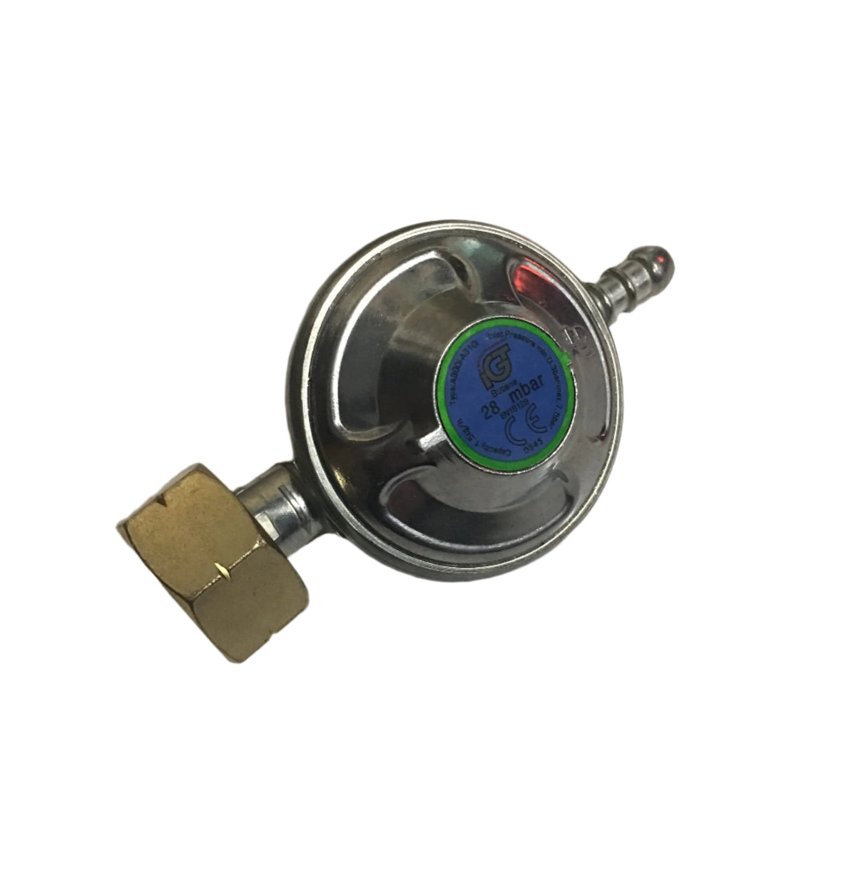 LPG Gas Regulator Butane 28 Mbar- Screw on - A310i IGT