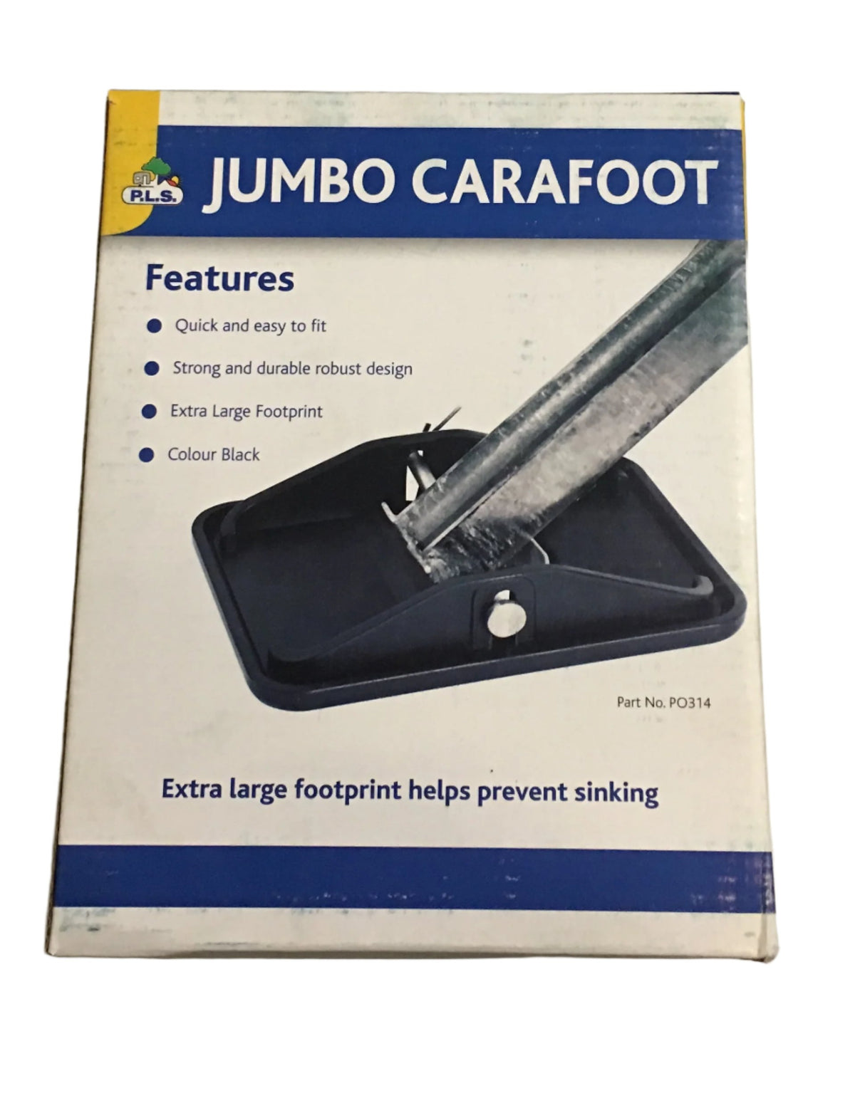 Jumbo Carafoot - Corner Steady Pads - PO314 - Caratech Caravan Parts