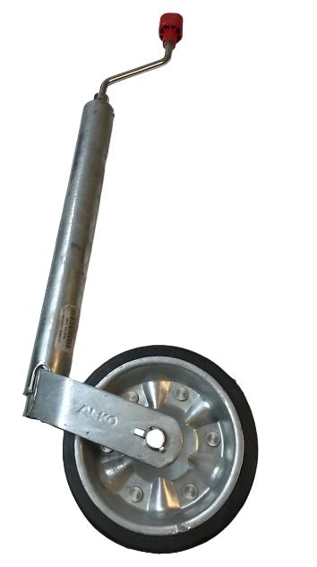 ALKO - Jockey Wheel Unit Low Profile 48 mm Solid - 0163 - Caratech Caravan Parts