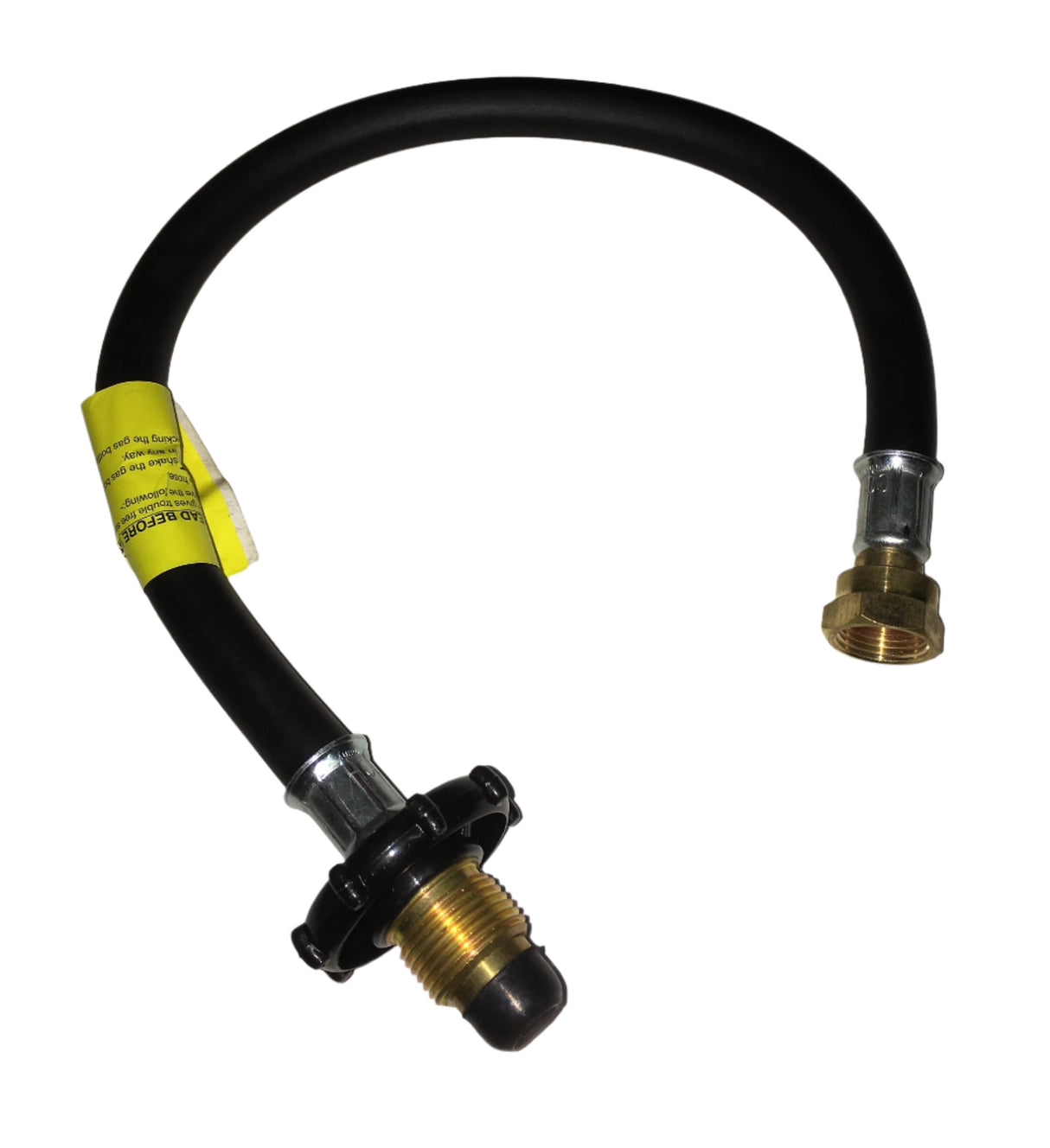 LPG Gas Hose - Propane - Hand Wheel - 450 mm - GPT/092SHW - Caratech Caravan Parts