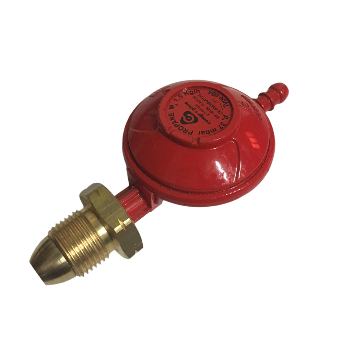 LPG Gas Propane Regulator – 37Mbar - IGT A310i - CE-0845 - Caratech Caravan Parts