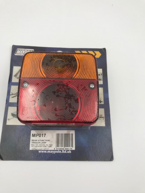 Maypole Rear 4 Function Lamp - MP017 - Caratech Caravan Parts
