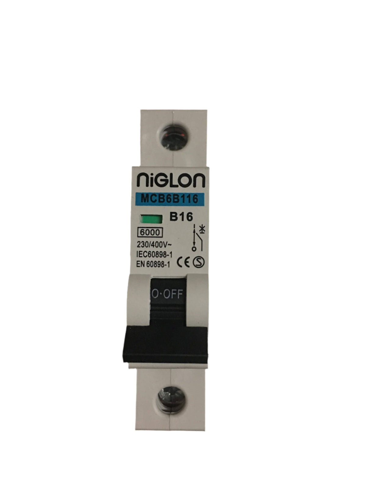 Niglon 16 Amp MCB Single Pole Breaker – L115MB - Caratech Caravan Parts