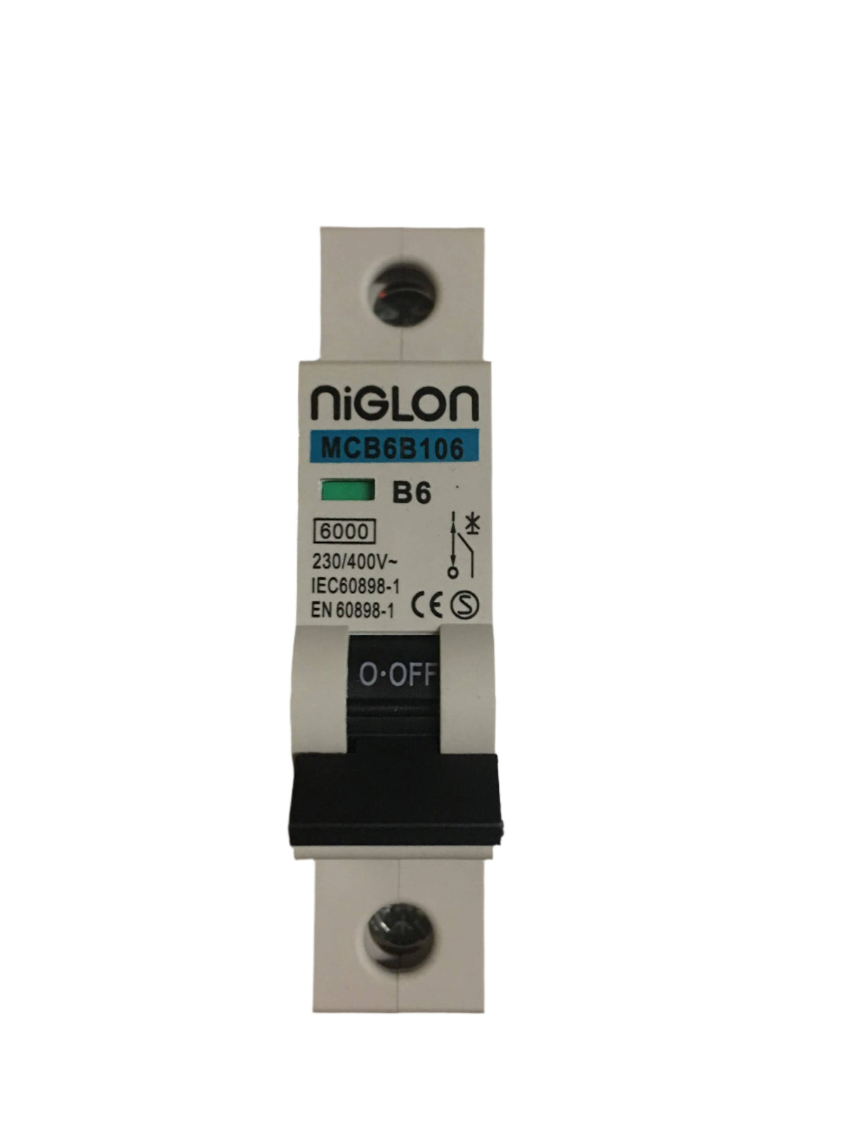 Niglon 6 Amp MCB Single Pole Breaker - L105MB - Caratech Caravan Parts
