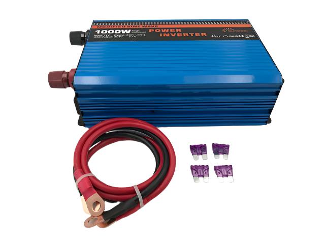 Power Inverter - 1000W - 12V DC - TF1000 - Caratech Caravan Parts