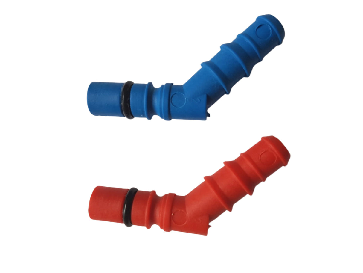 Reich Tap Ribbed Connectors - 2 x 10 mm -240-0347123KSKM Reich