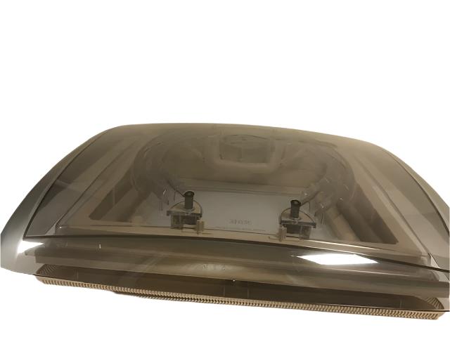 MPK Clear Dome Rooflight - Beige - 400 x 400 - With Flynet - 900150 - Caratech Caravan Parts