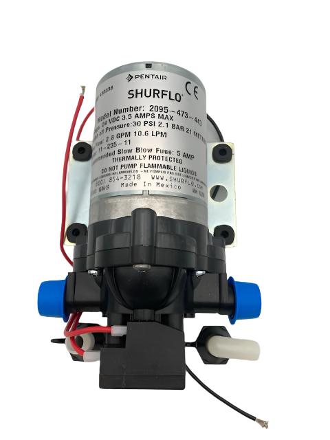 Shurflo Trail King Water Pump - 24 Volt -10.6 LPM -30 PSI - 2095-473-143. UNBOXED!