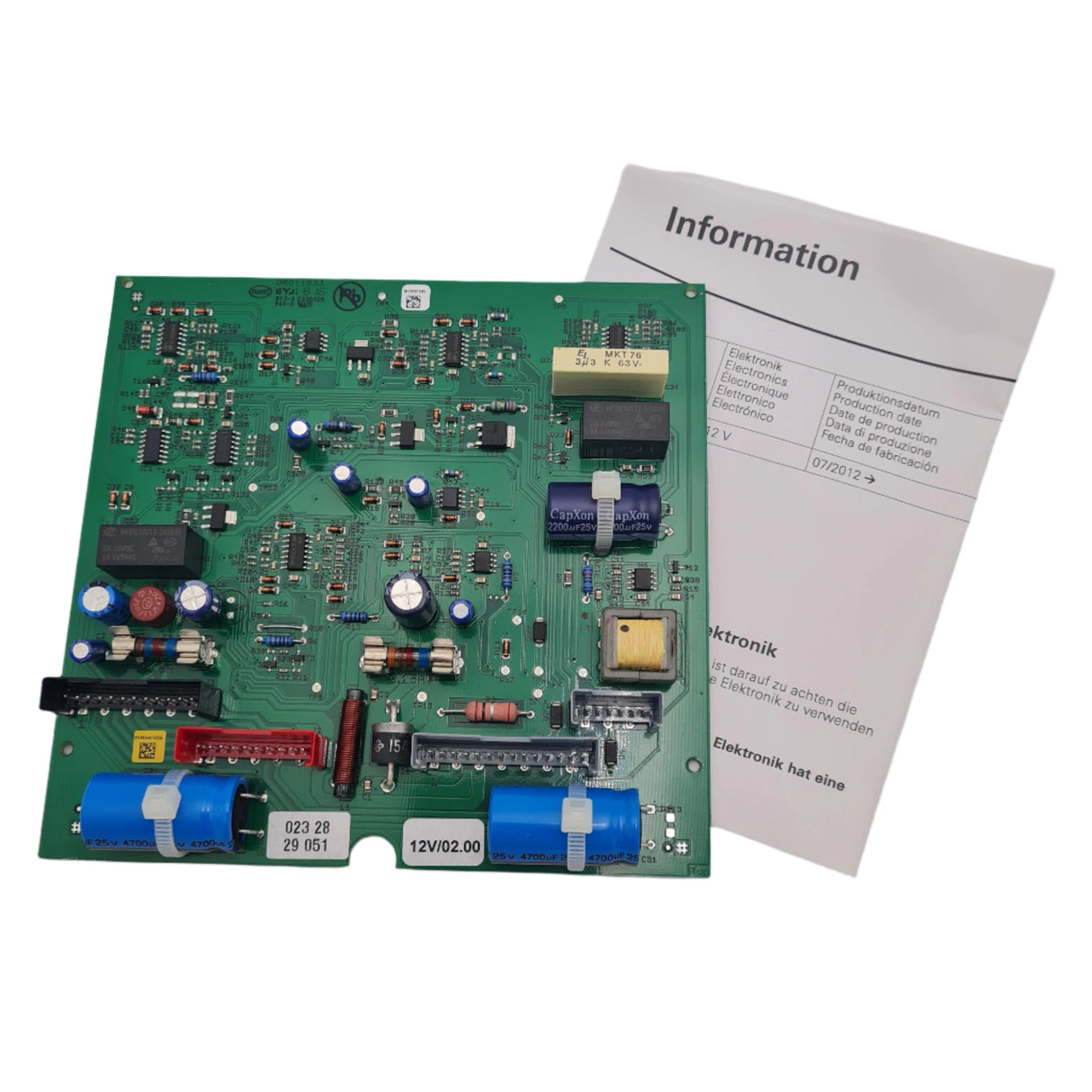 Truma E2400 Heater PCD - 12v Electric SMD - 39050-02500