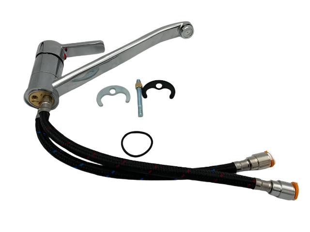 Caraflo Colonnia Chrome Mixer Tap L240 - 2084