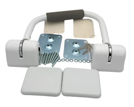 Thule - Security Handrail - Short Version - White - 307387 - Caratech