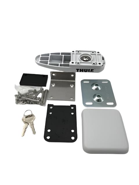 Thule Universal Lock - White 301406 - Caratech Caravan Parts