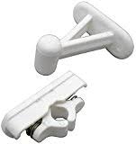 Viva Door Retainer - White - W4 37848 - Caratech Caravan Parts