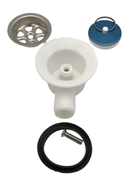 Dometic / SMEV - Sink Drain Plug / Waste Outlet Kit - AC540– 9102300084 - Caratech Caravan Parts