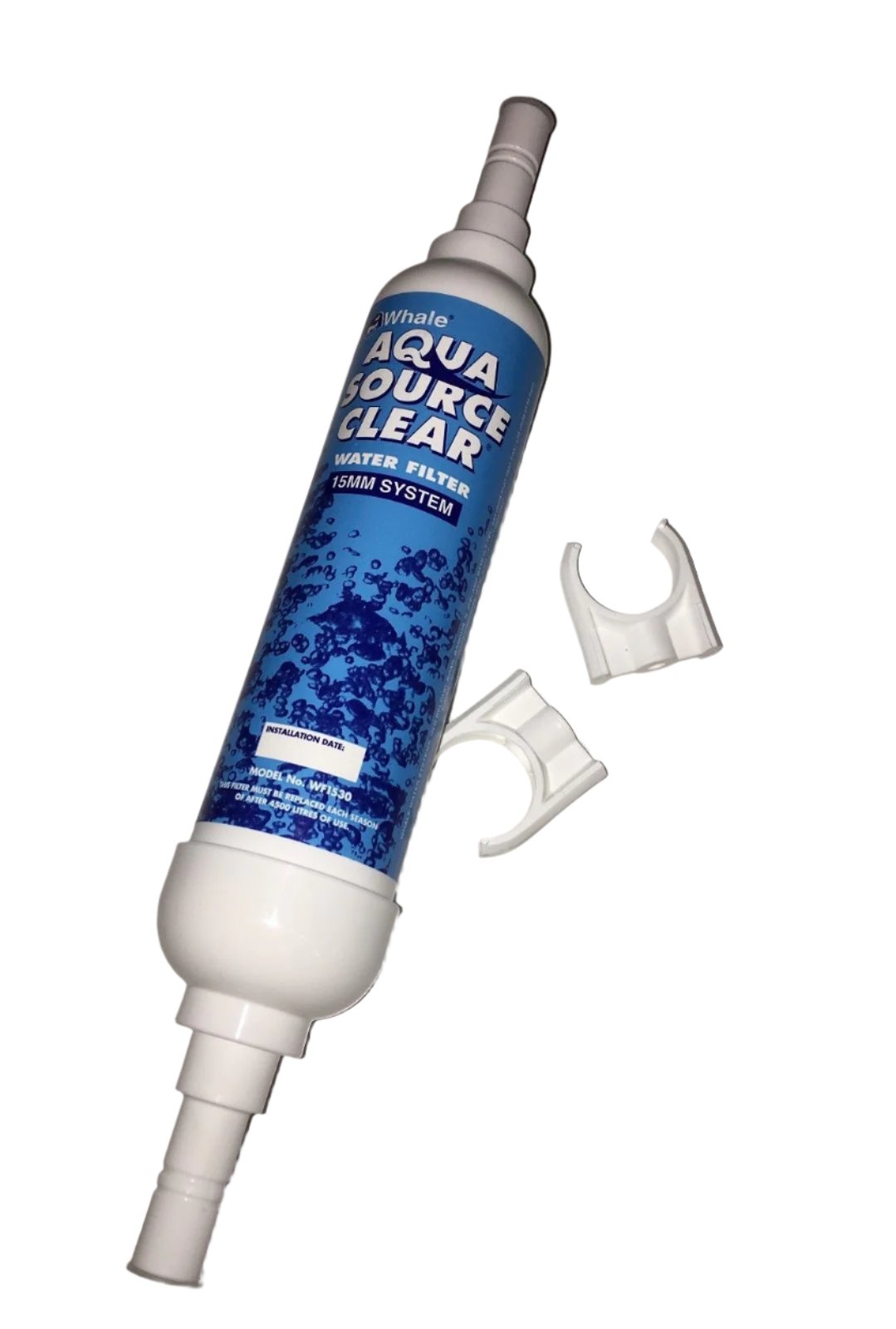 Whale Aqua Source Clear Water Filter-15mm Connection - WF1530 Whale