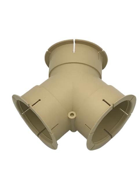 Whale Blown Air ' Y ' Fitting - 65 mm - DX6504 - Caratech Caravan Parts