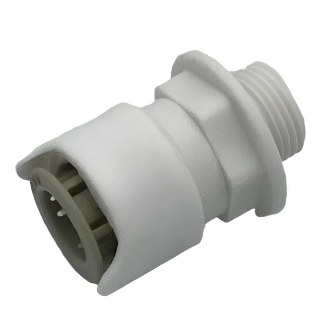 Whale - Water Heater - Straight Adaptor - 12 mm BSP 3/8" - AK1223 - Caratech