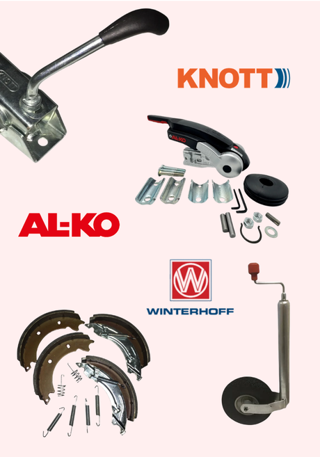 Hitches, Stabilisers, Jockey Wheels, Brake Parts