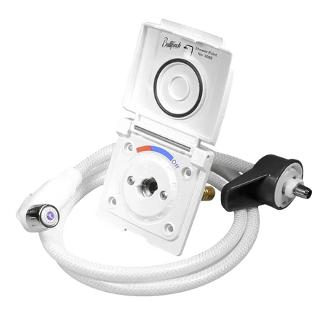 Bullfinch Shower Outlet Point Kit - White - 6088