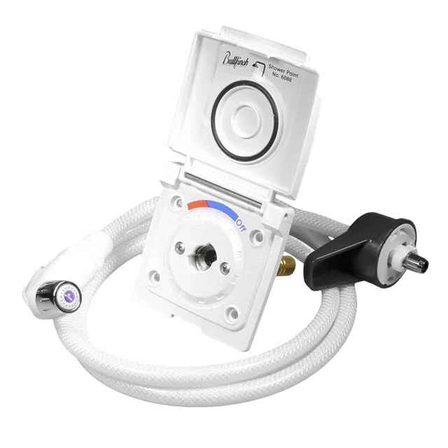 Bullfinch Shower Outlet Point Kit - White - 6088