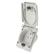 Bullfinch 13 Amp Electric External Socket - White - 6093