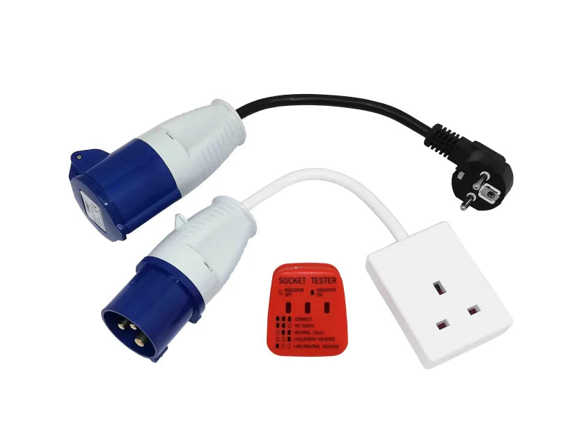 W4 Caravan Electric 240 Volt EU Mains Polarity Tester – 20027