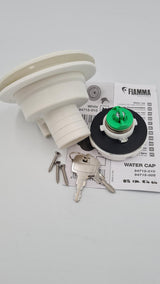 Fiamma Water Filler / Cap / Keys - White - 94715-010