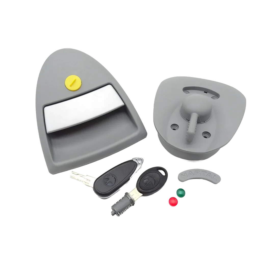 Caravan Door Lock – Left Hand – Hartal- Swift / Ace / Abbey