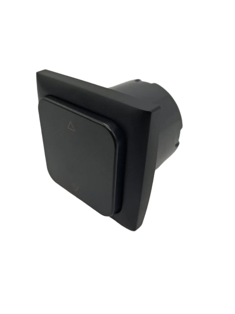 C-Line Electric Step Switch Kit - Switch / Facia / Backbox - Black - PO531