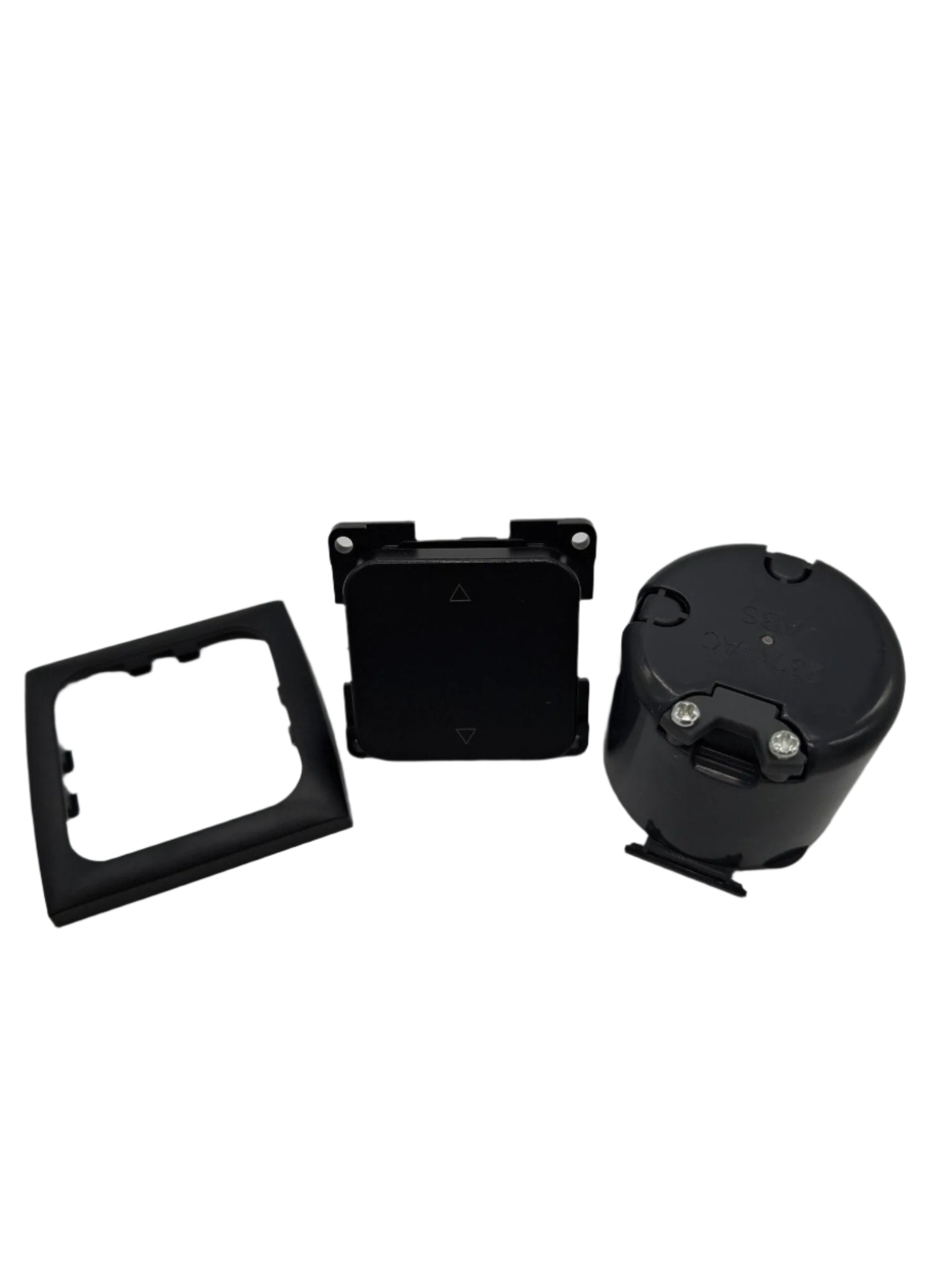 C-Line Electric Step Switch Kit - Switch / Facia / Backbox - Black ...