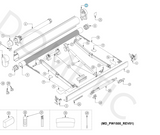 Dometic PW1500 Awning End Cap Right 407157300