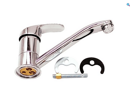 Caraflo L180 Mixer Tap - Medium Spout - Chrome - 2057