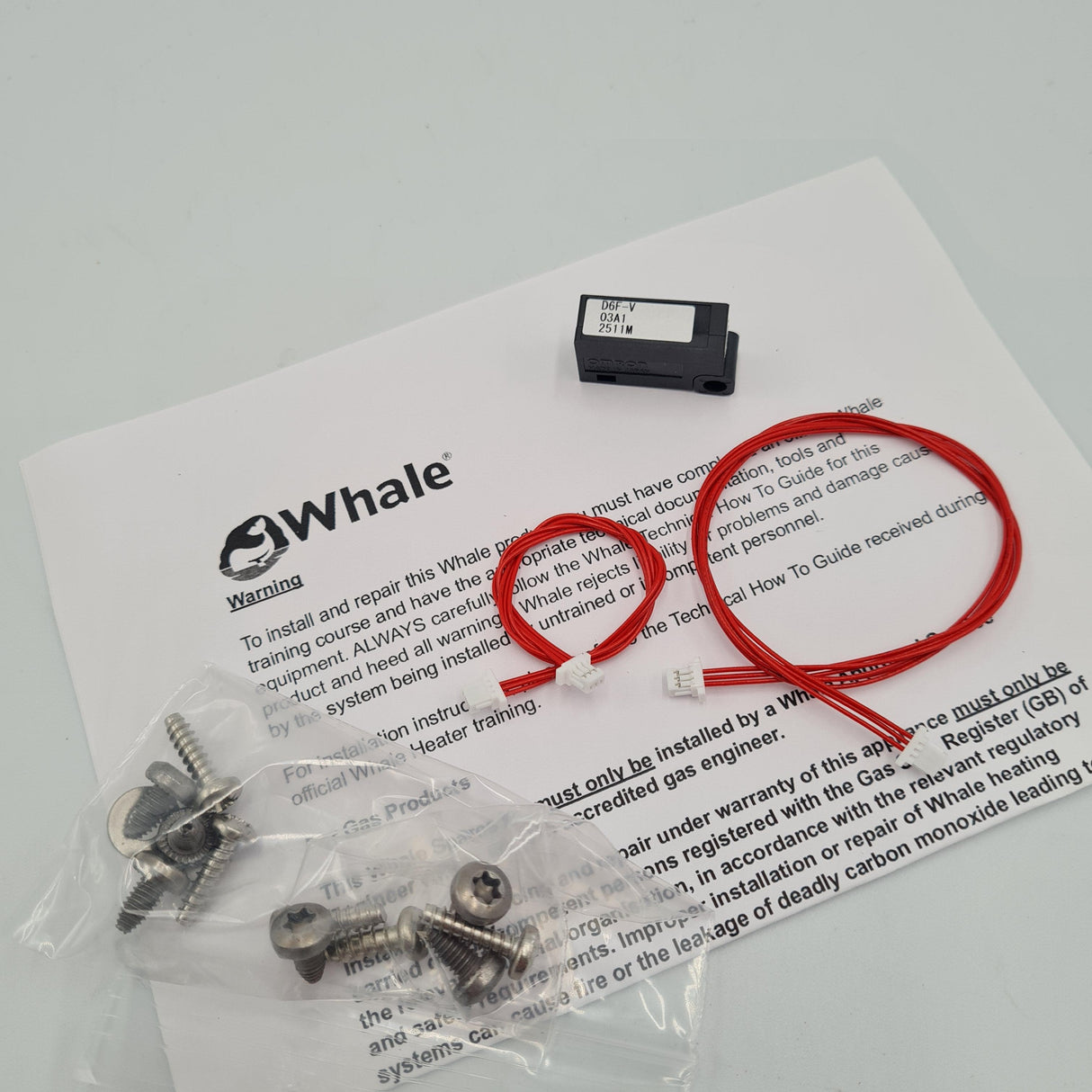 Whale Heater EXP Air Flow Sensor & Cable - AK1267
