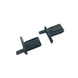 Remis Flyscreen Blind End Clips Black – 1 Pair L/H and 2 R/H