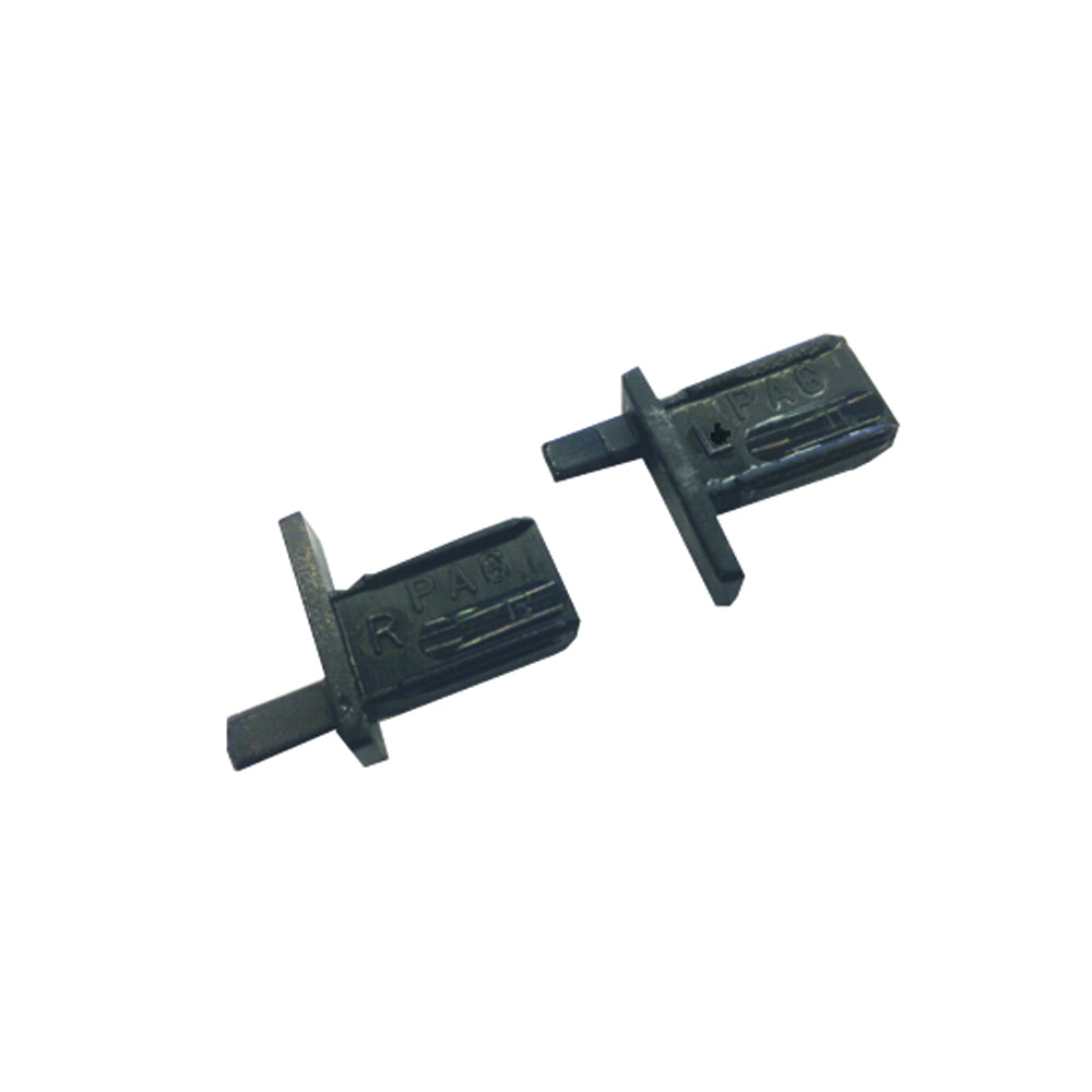 Remis Flyscreen Blind End Clips Black – 1 Pair L/H and 2 R/H