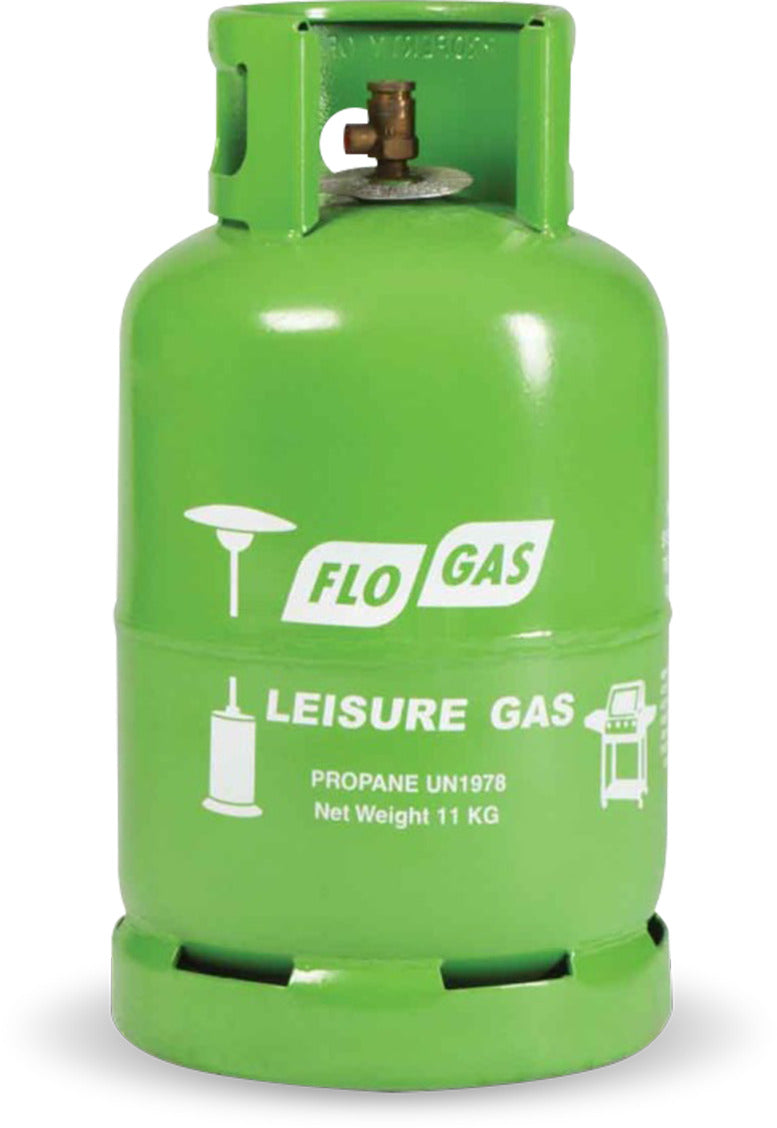 Flogas 11KG Leisure Gas Refill (Green Bottle)
