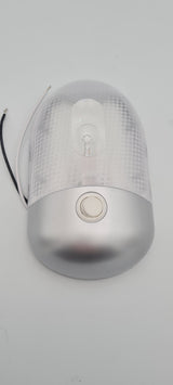 Lampe - Auvent ou Intérieur - Commutable 12v - Argent - 1104J