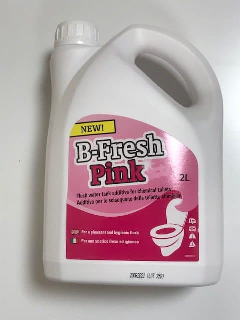 B-Fresh Toilet Kem - Pink Rinse - 2lt. - COLLECTION ONLY ! Caratech