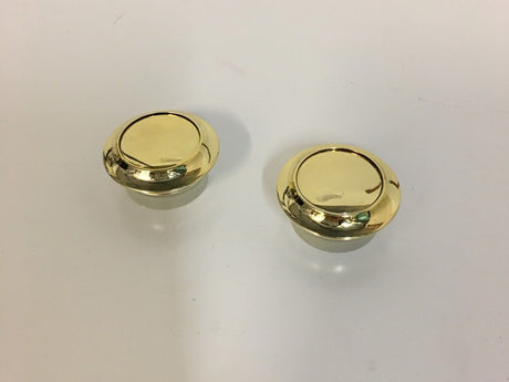 2 X Large Push Button Locker Knobs – Gold - 01595T51698 Häfele