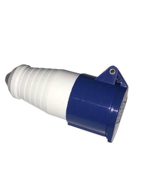 Flush Mount 240V Mains Plug Outlet Box For Caravan & Motorhome | PENNINE PO139