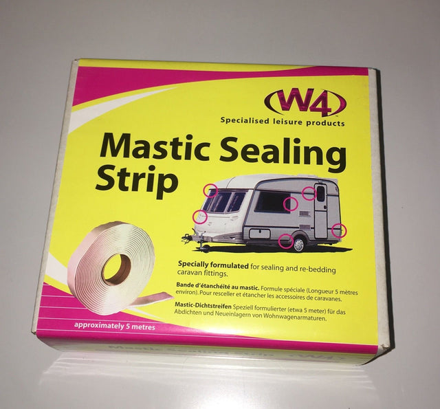 Mastic Sealing Strip 2.5 mm Thick X 32 mm Wide X 5 Mtr - Grey. - Caratech Caravan Parts