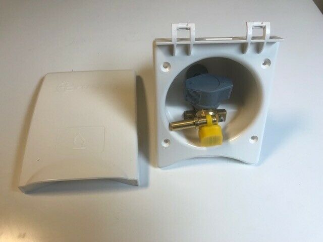 Truma LPG Gas BBQ Flush Fit Outlet Kit - White - 23291-01 Truma