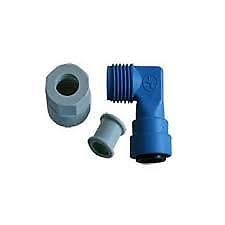 Truma Ultrastore Water Heater Elbow Fitting- Blue- 70151-03 - Caratech Caravan Parts