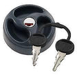 Water Inlet Filler Cap Inc 2 Keys - Black - ES2150 - Caratech Caravan Parts