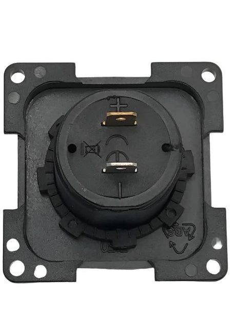 C-Line - Dark Grey -  Double USB Socket - 270652 - Caratech Caravan Parts