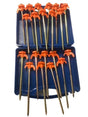 Hi -Viz Hard Ground Pegs - 20 in Case - 6009935 - Caratech Caravan Parts