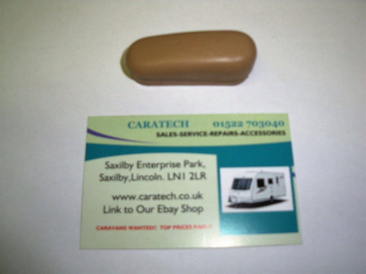 DLS Turn Button - Brown - 86834 - Caratech Caravan Parts