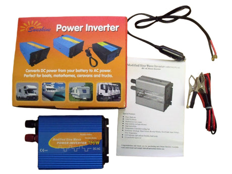 Power Inverter - 150W - 12V DC - TF150 - Caratech Caravan Parts