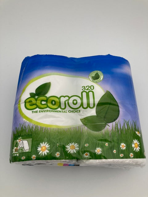 Ecoroll - Soft Toilet Roll - 4 Rolls - AQ4025 - COLLECTION ONLY !!! Pennine Leisure Supplies